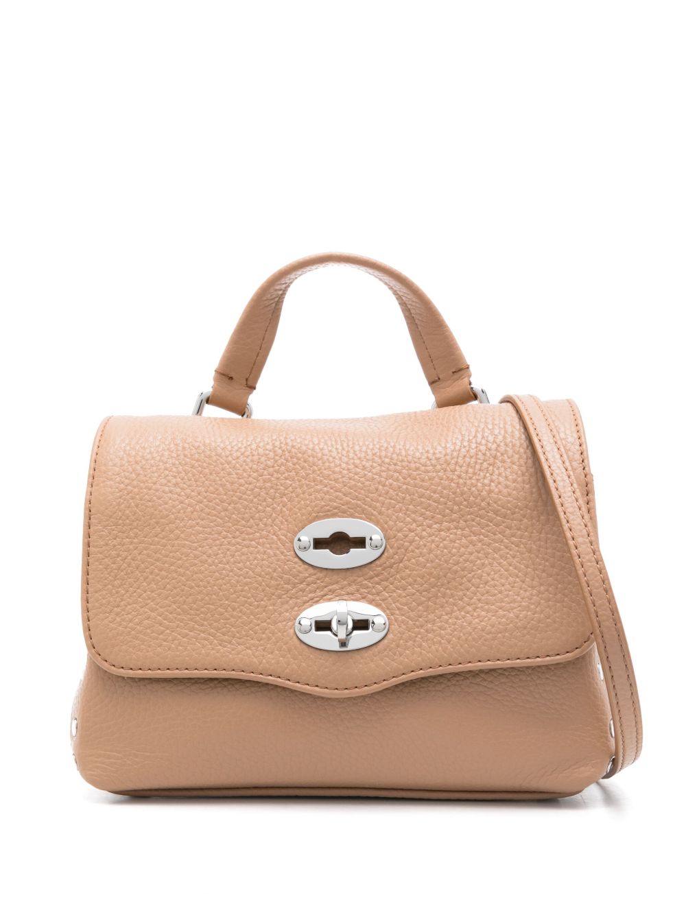 Zanellato Postina Daily Baby Leather Bag Light brown