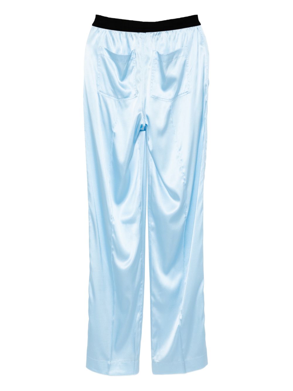 Tom Ford Silk Pajama Trousers Clear Blue