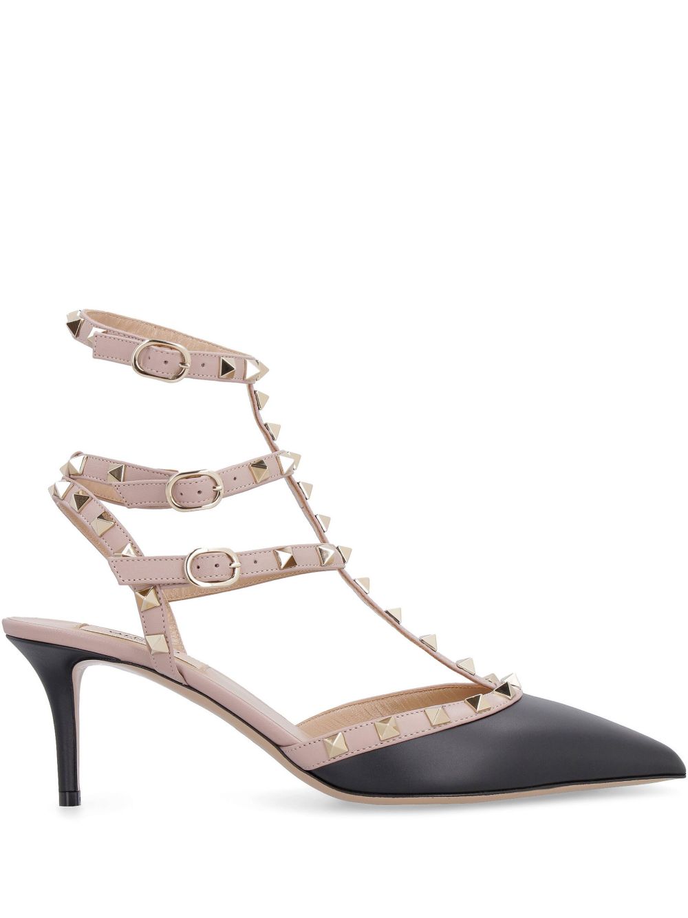 Valentino Garavani Rockstud Leather Pumps Black