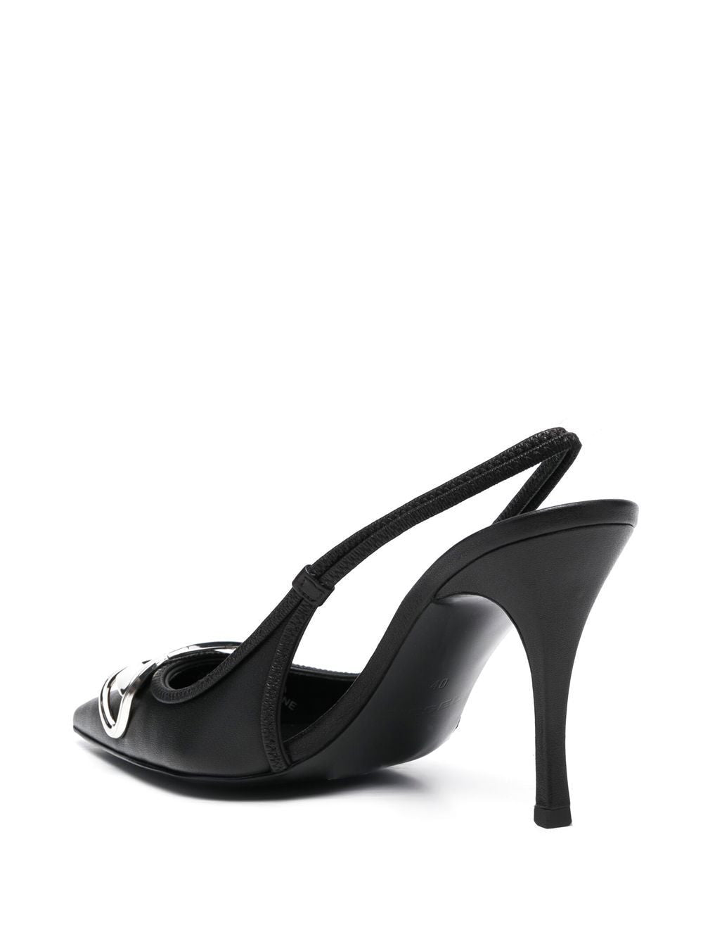 Diesel Venus Leather Pumps Black