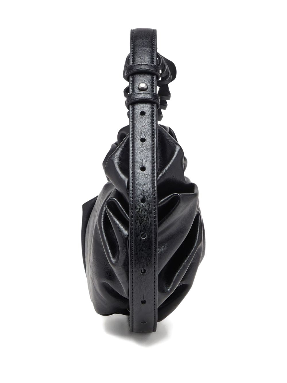 Diesel Grab Small Hobo Bag Black