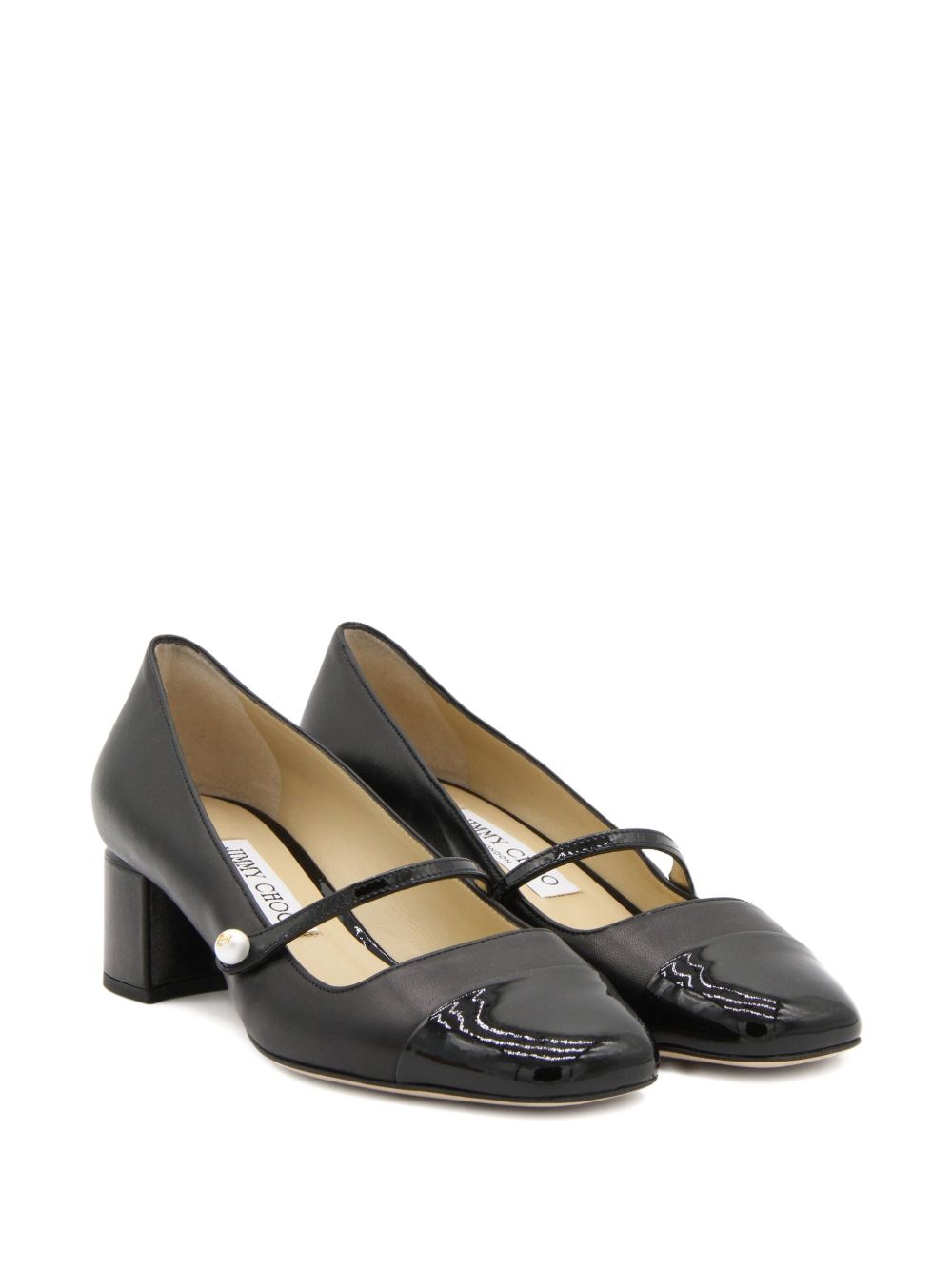 Jimmy Choo With Heel Patent Pumps Black