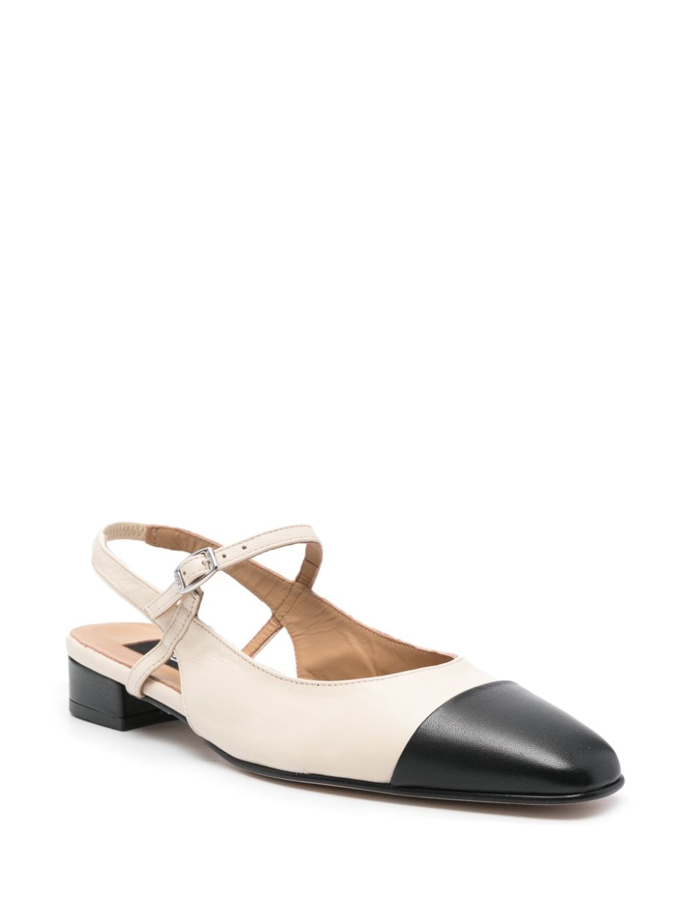Carel Paris Flat Slingback Ballets Beige