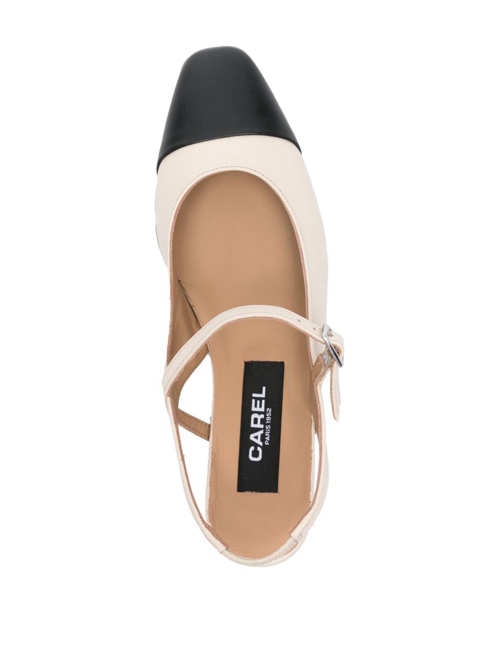 Carel Paris Flat Slingback Ballets Beige