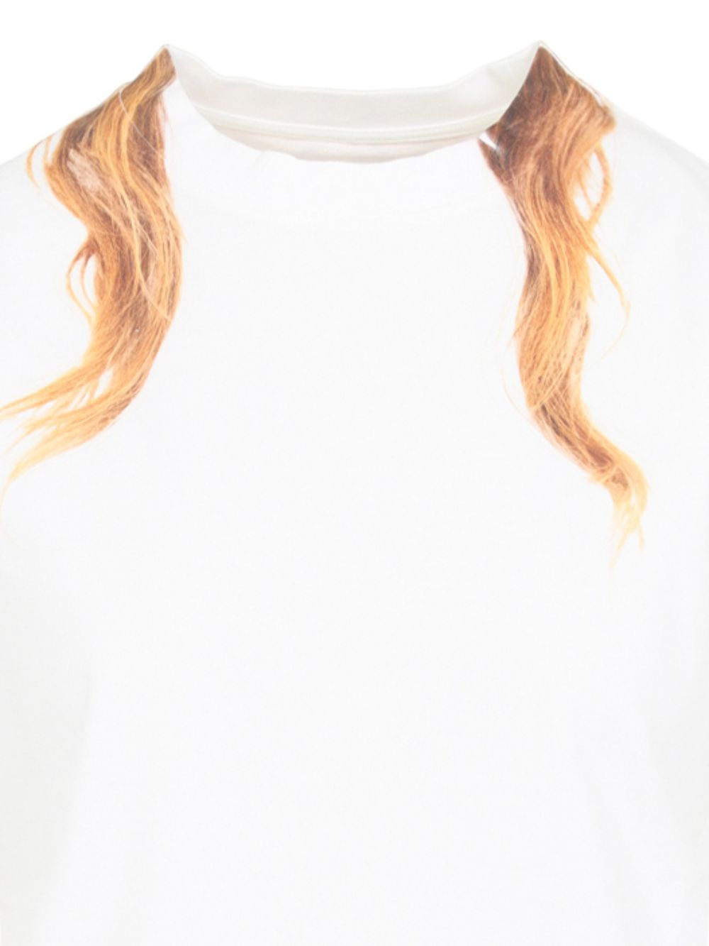 MM6 Maison Margiela Crew Neck Cotton T-Shirt White