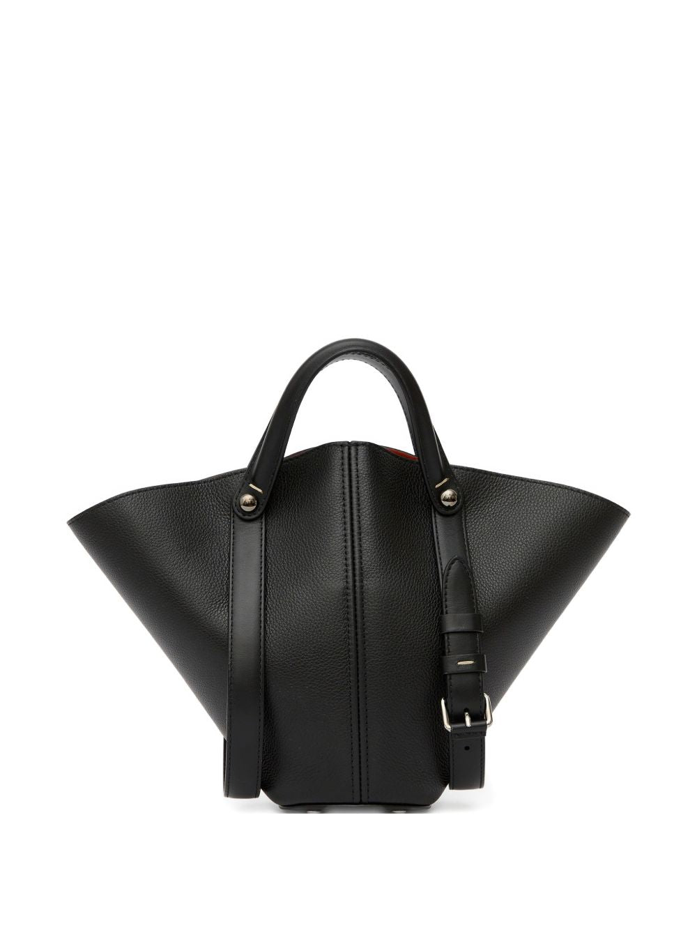 Maison Margiela Dress-Age Small Leather Handbag Black