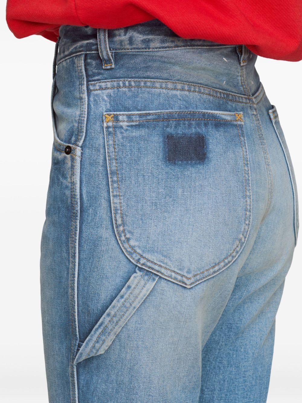 Maison Margiela Denim Straight Jeans Clear Blue