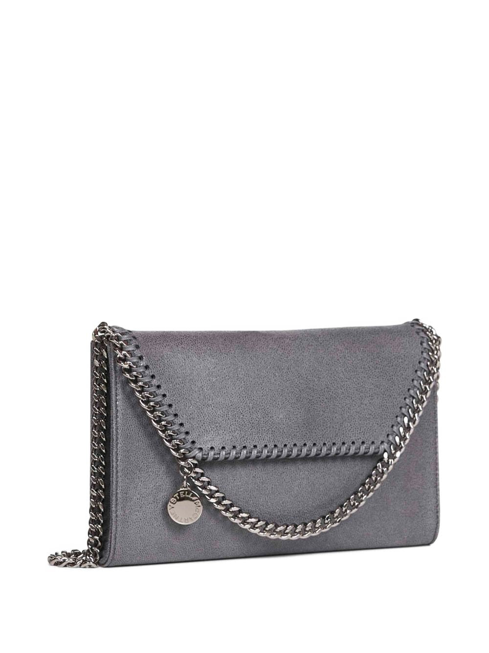 Stella McCartney Falabella Chain Wallet Grey grey