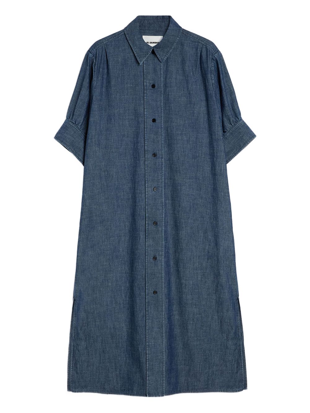 Jil Sander Denim Chemisier Dress Blue Blue