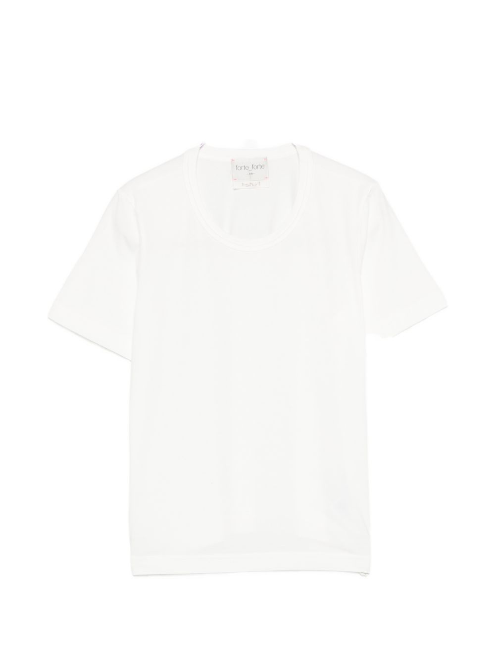Forte Forte Organic Cotton Crew T-Shirt White