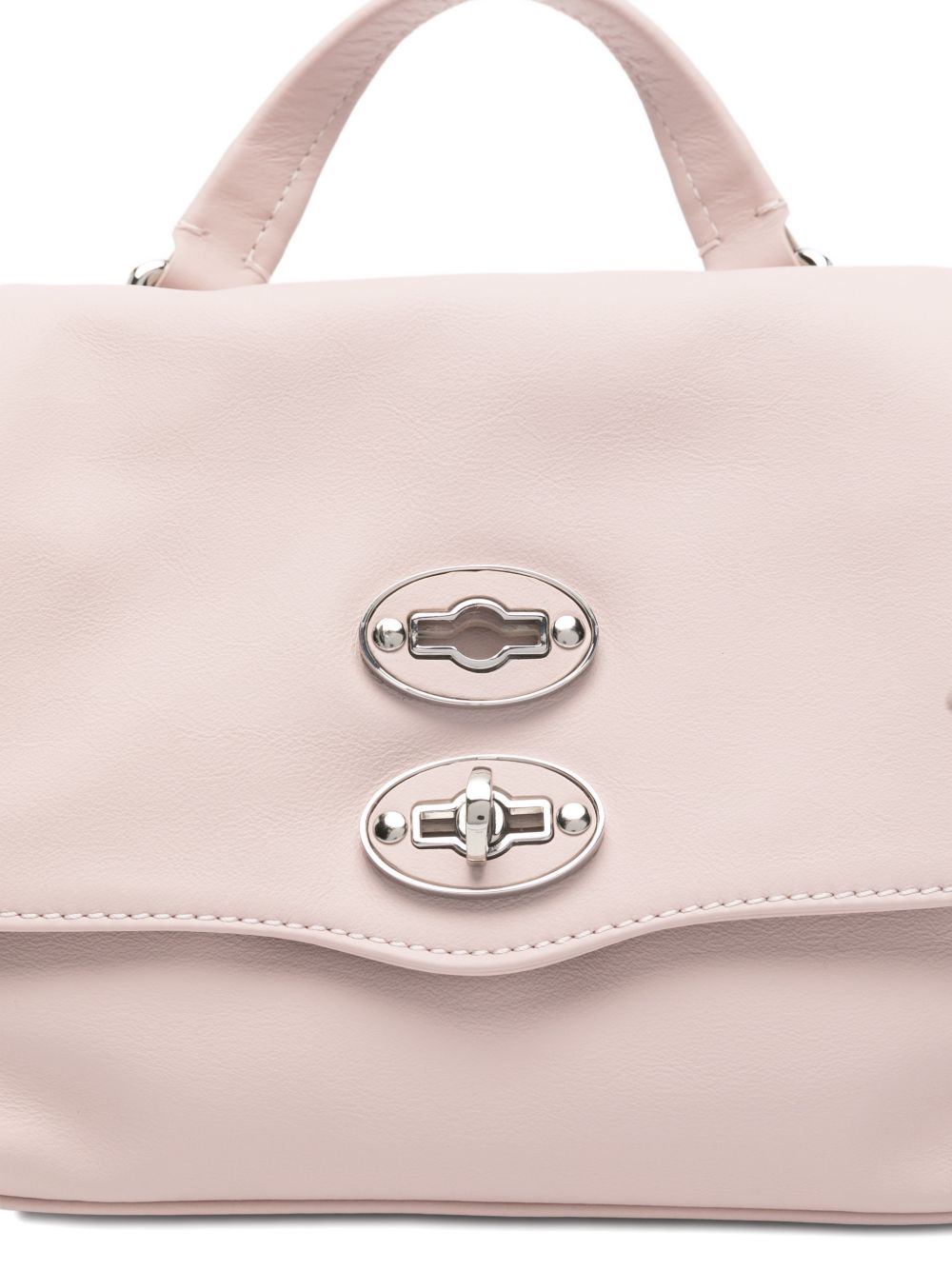Zanellato Postina Baby Leather Handbag Pink