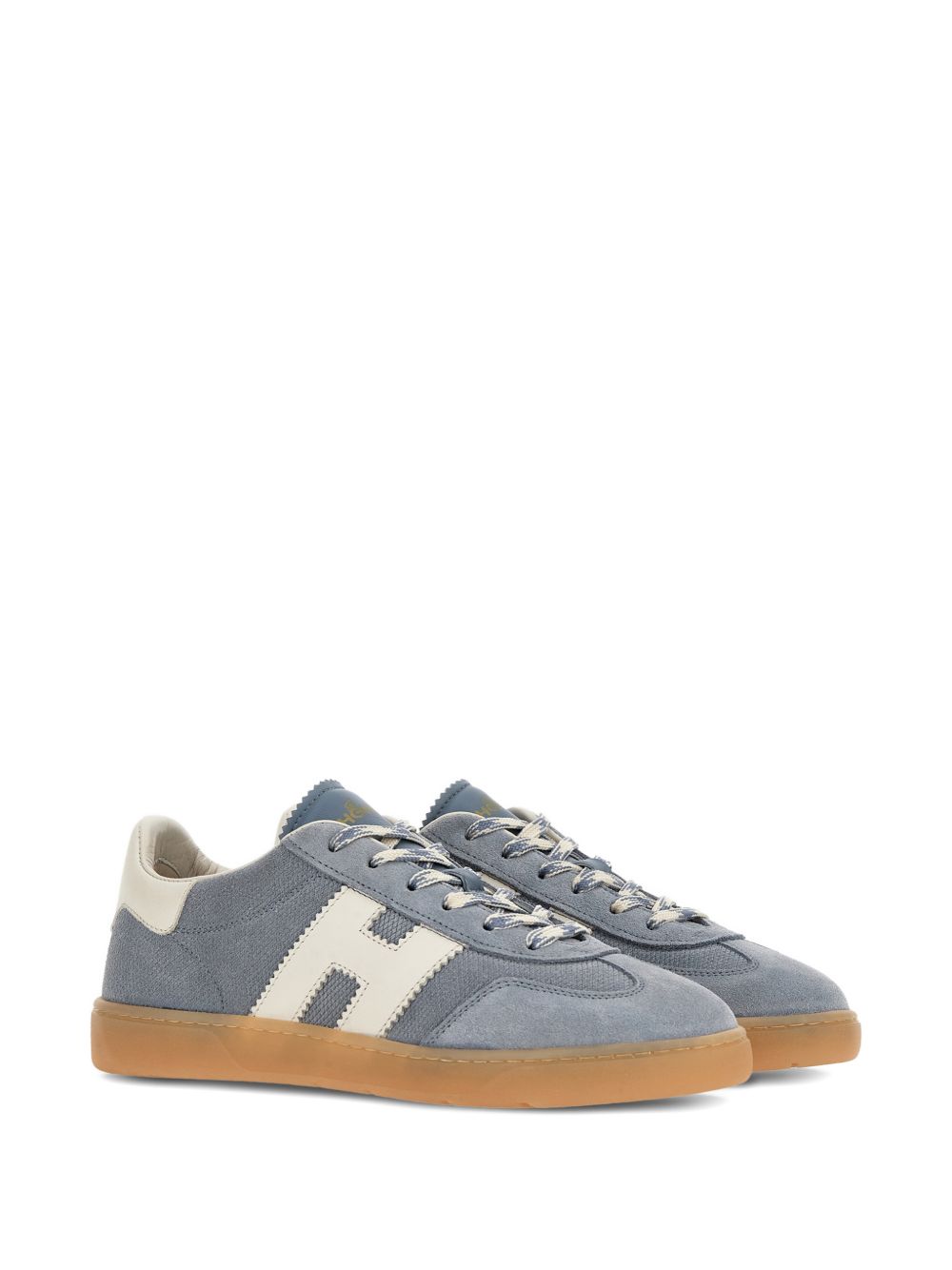 Hogan Clear Leather Sneakers Blue clear blue
