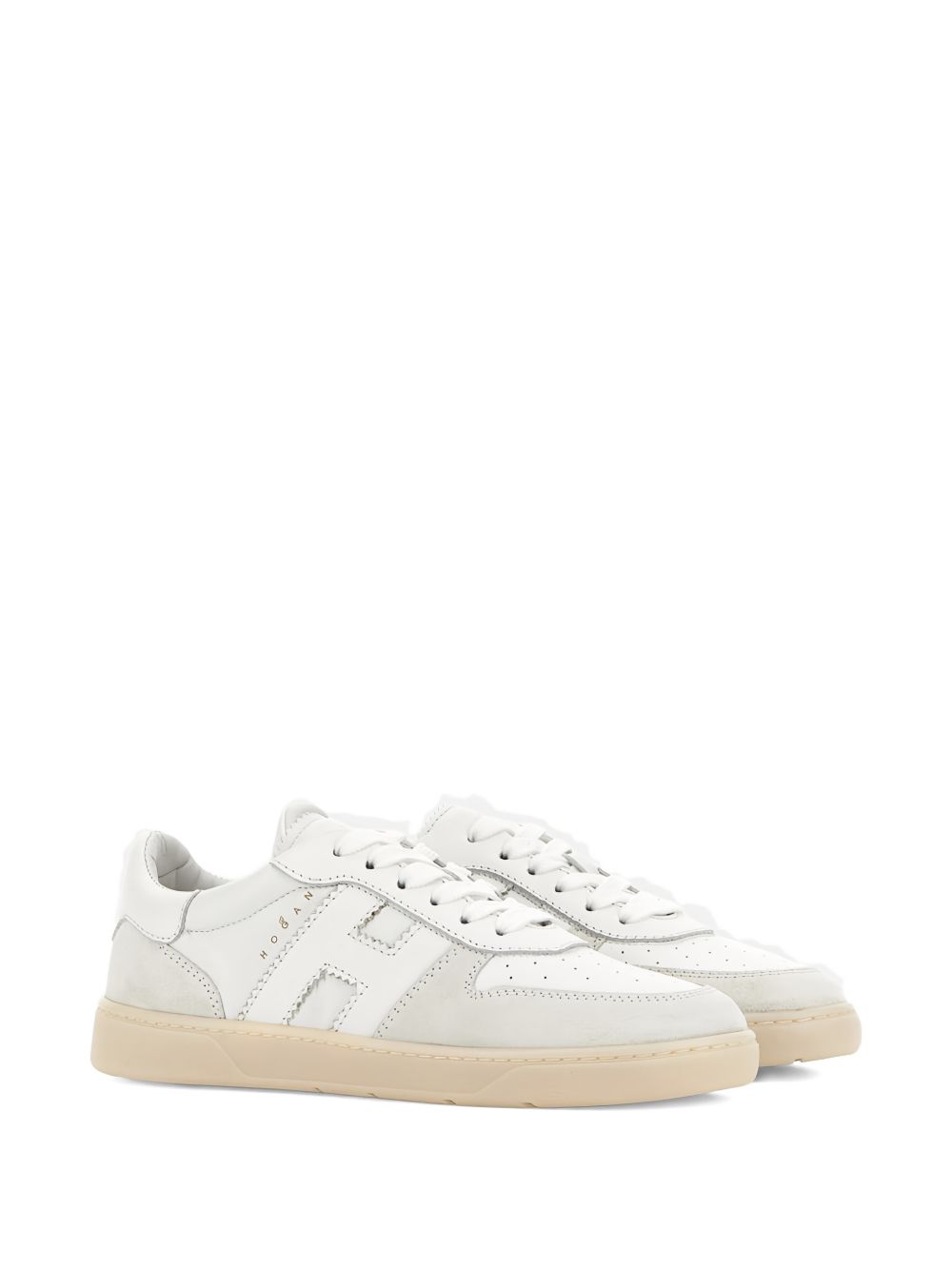 Hogan Cool Basket Leather Sneakers White