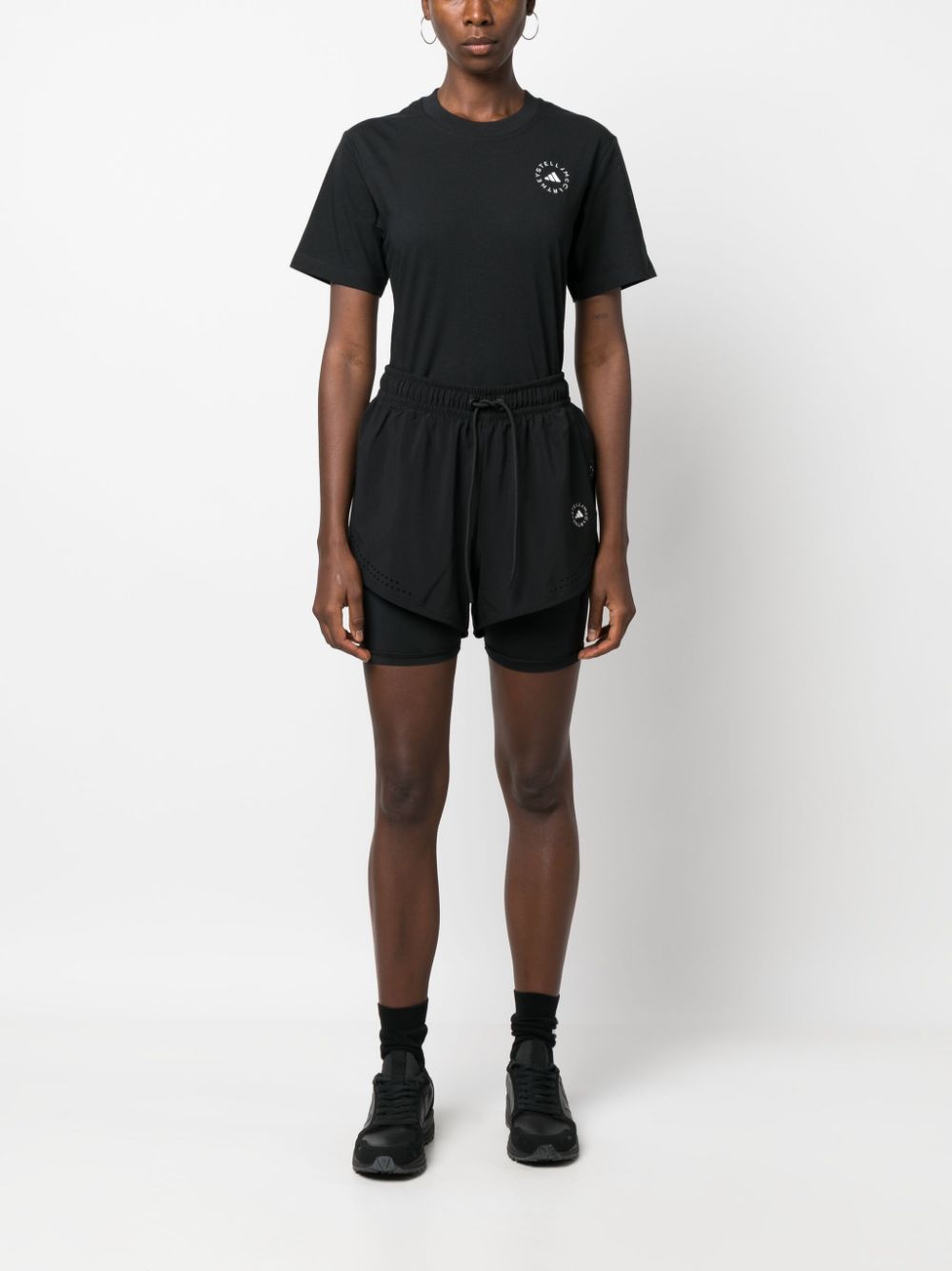 Adidas By Stella McCartney Logo t-shirt BLACK