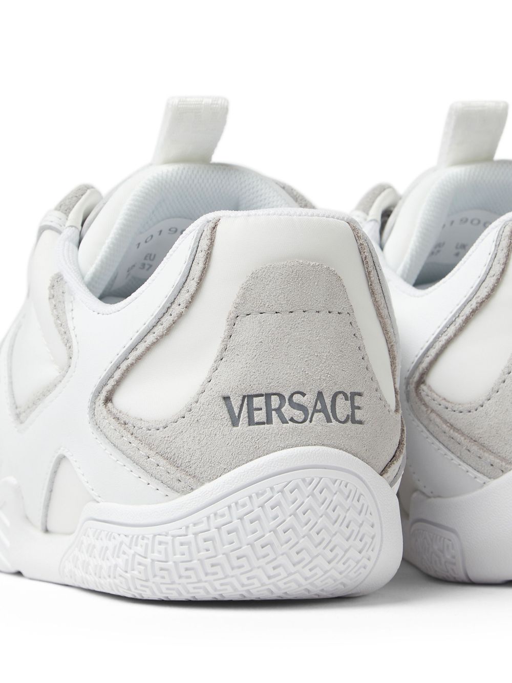Versace Galaxia Leather Sneakers White