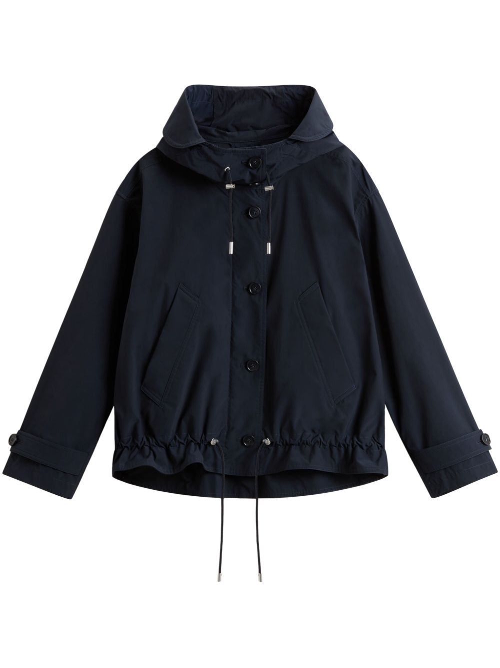 Woolrich Coat with Classic Cut Blue