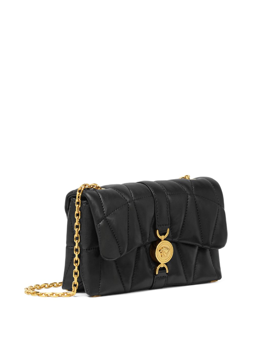 Versace Kleio Mini Leather Bag Black