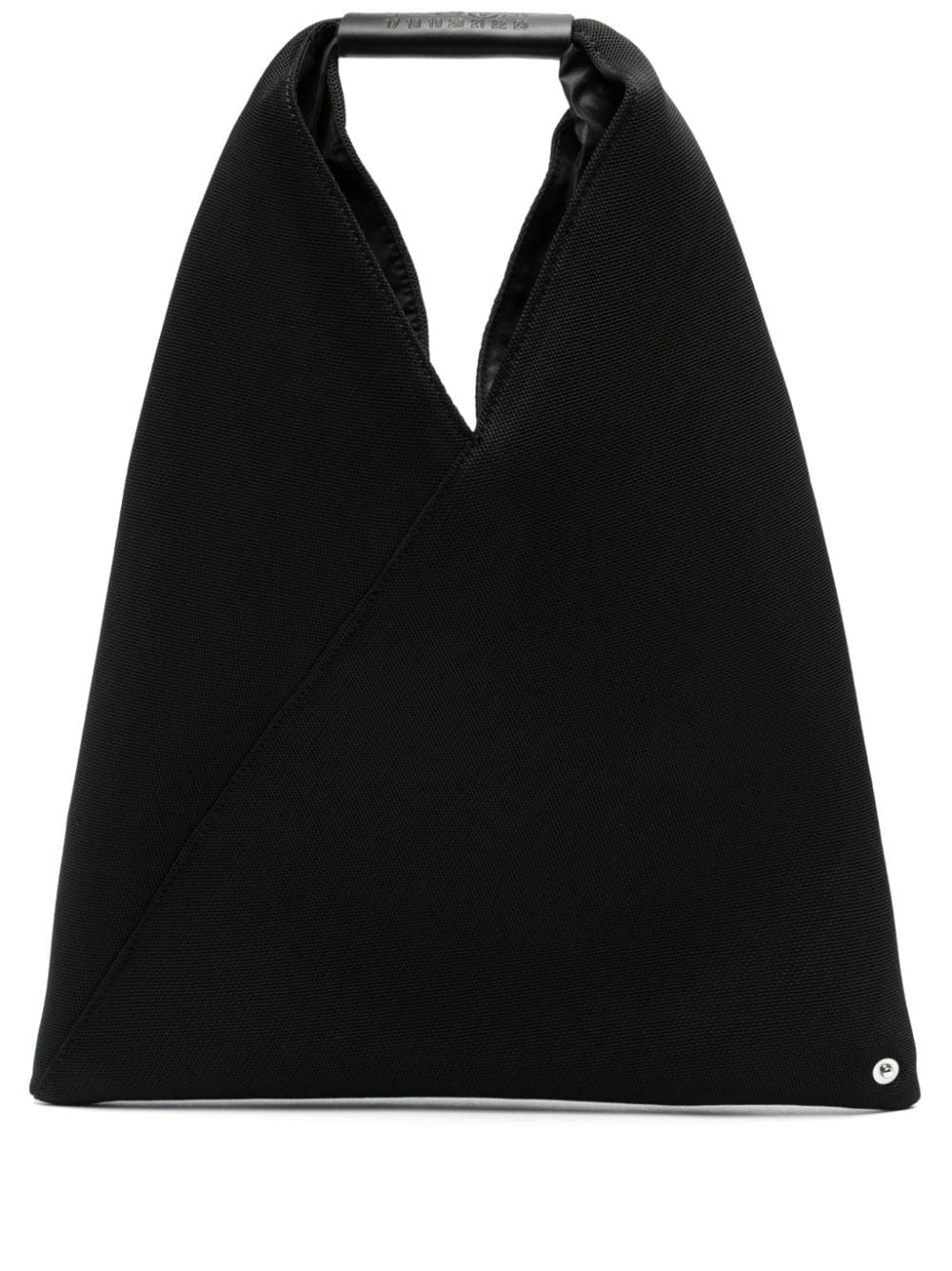 MM6 Maison Margiela Signature Numbers Canvas Handbag Black
