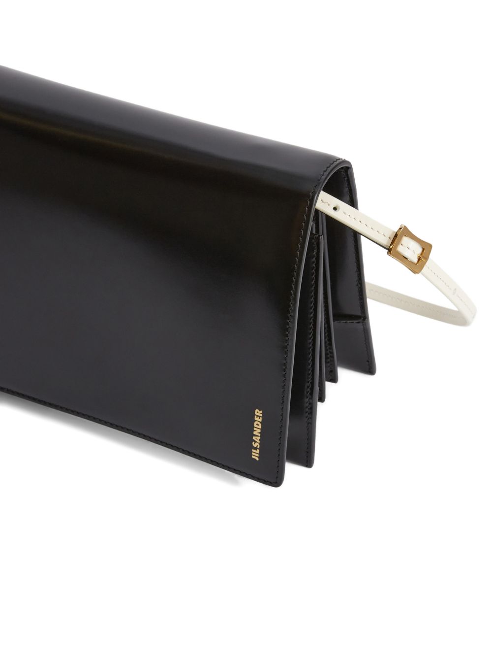 Jil Sander Tangle Shoulder Bag BLACK