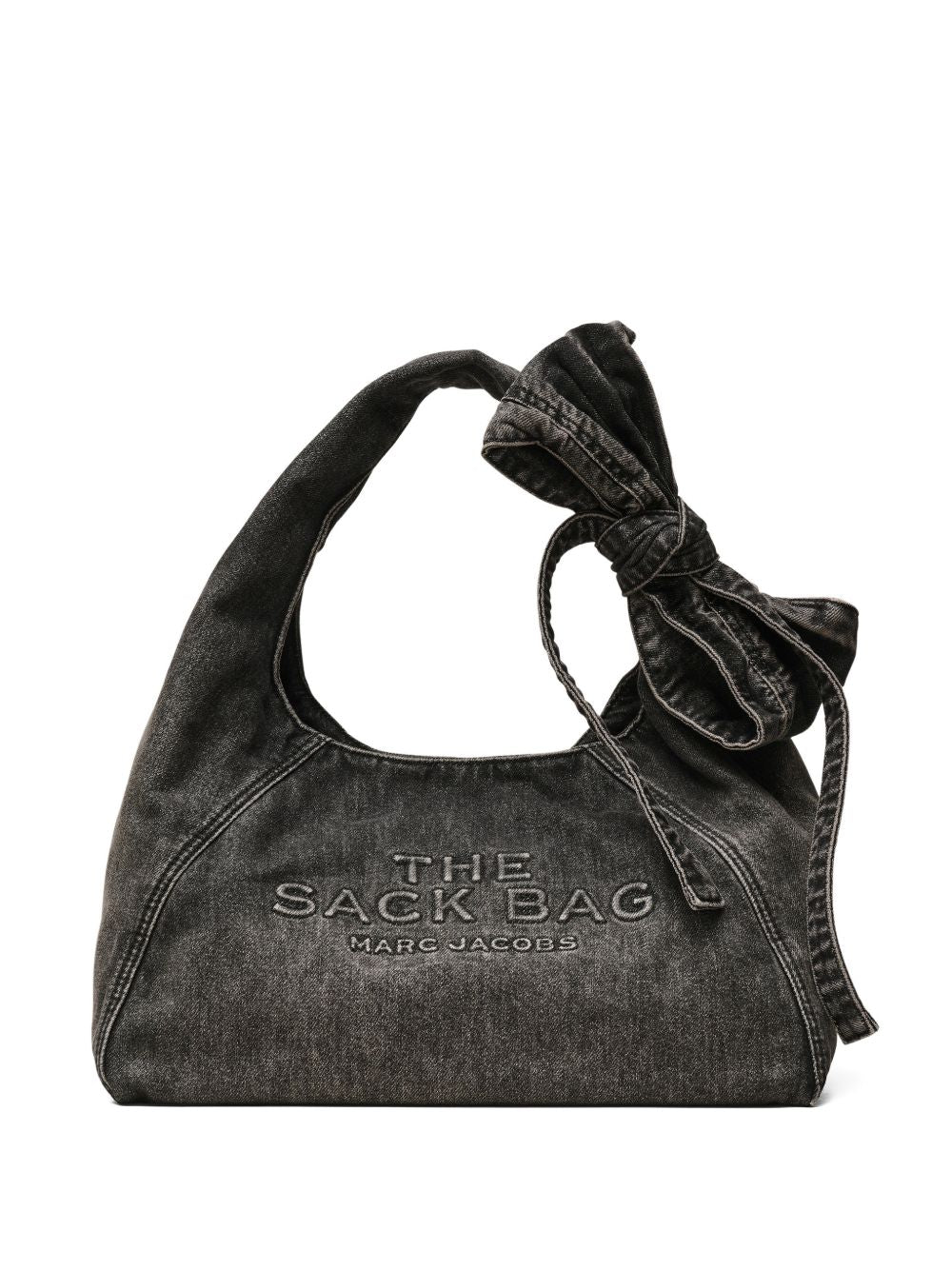 Marc Jacobs The Sack Denim Handbag Black