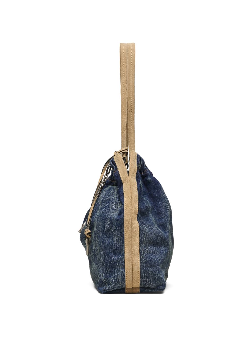 Marc Jacobs The Tote Denim Shopper Blue