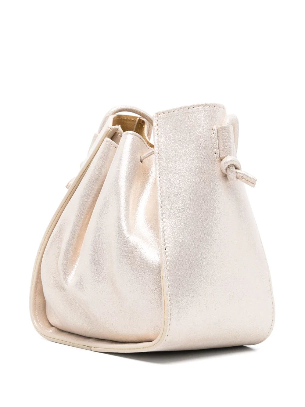 Forte Forte Shoulder Leather Bag Grey