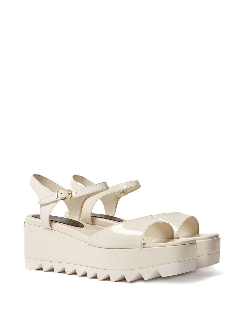 Stella McCartney Elyse Platform Sandals White