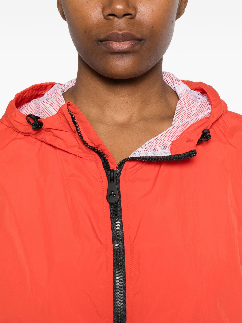 Peuterey Hooded Zip Blouson Jacket Red