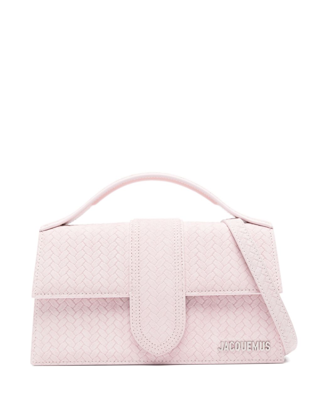 JACQUEMUS Le Grand Bambino Leather Bag Pink