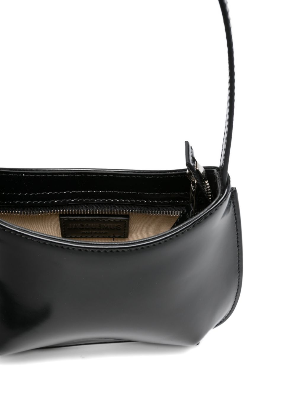 JACQUEMUS Le Petit Bisou Shoulder Bag Black