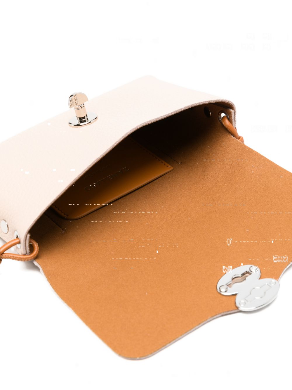 Zanellato Lettera Daily Leather Clutch Pink