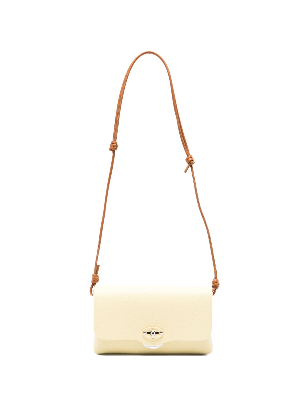 Zanellato Lettera Daily Leather Clutch Yellow