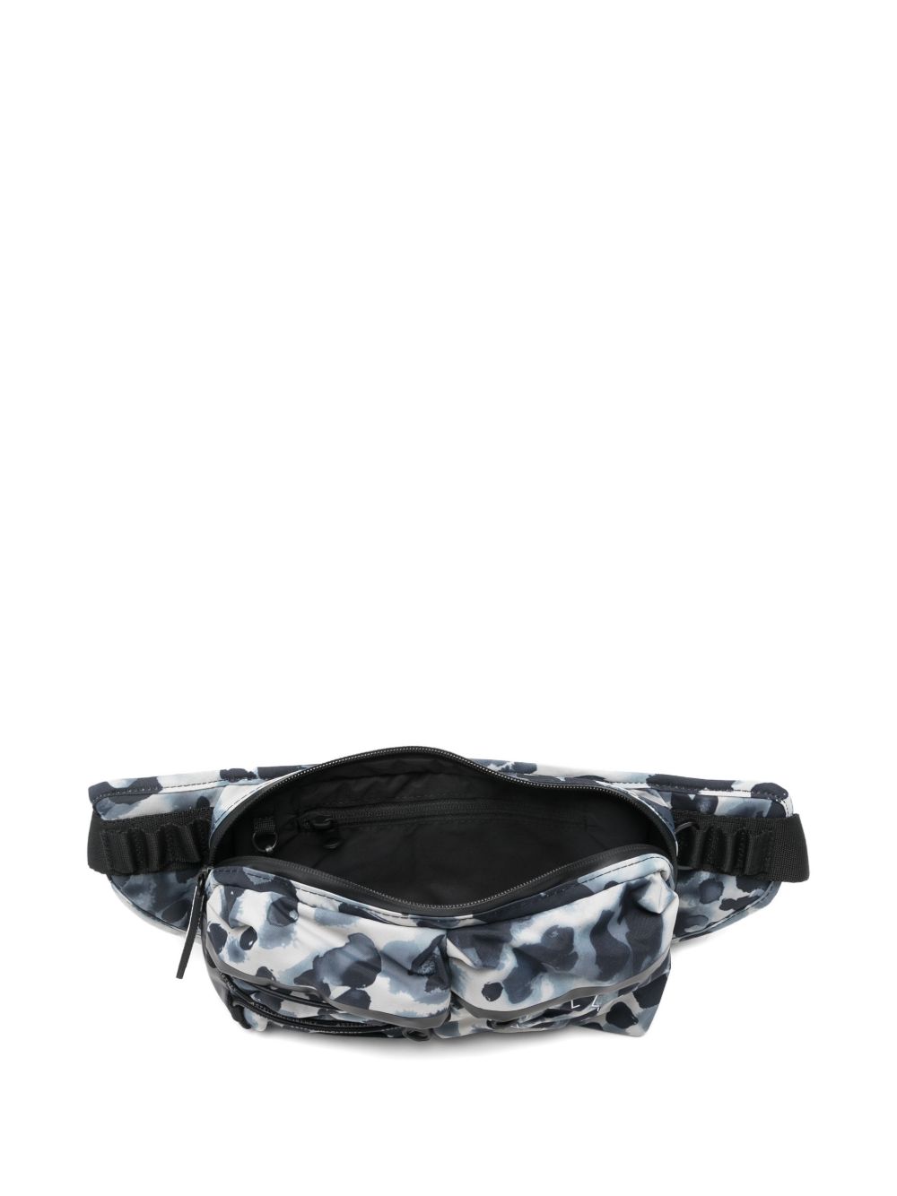 Adidas By Stella Mccartney Logo Graphic Print Bum Bag BLACK