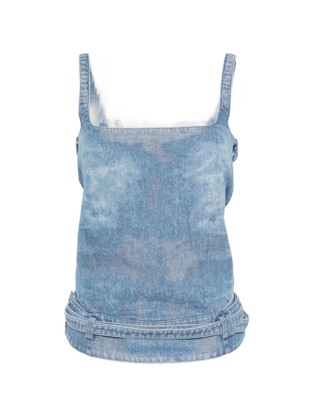 Diesel Denim Tank Top Clear Blue