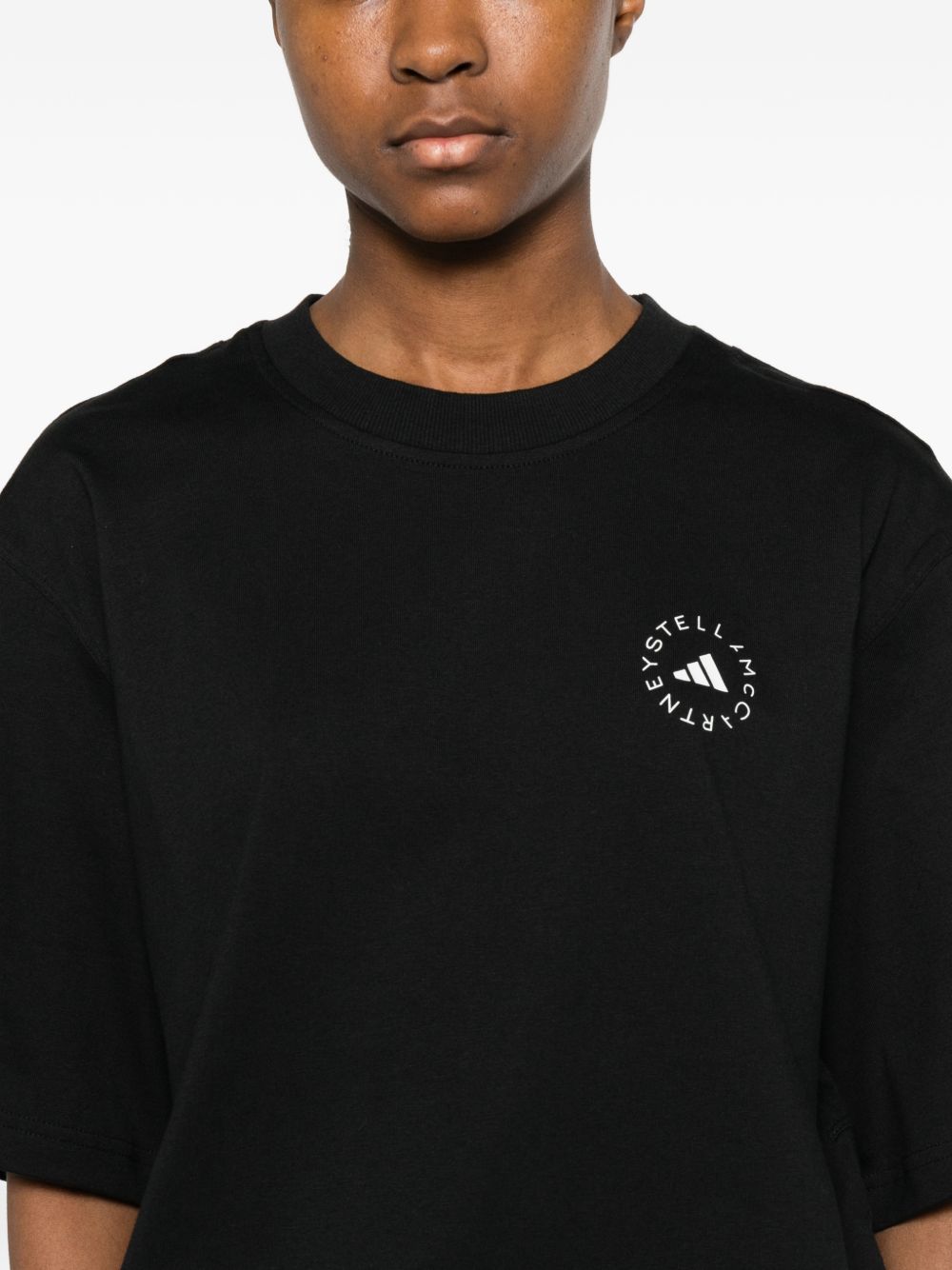 Adidas By Stella McCartney Logo t-shirt BLACK