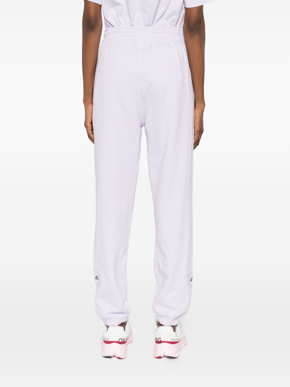 Adidas By Stella McCartney Cotton sweatpants LILAC