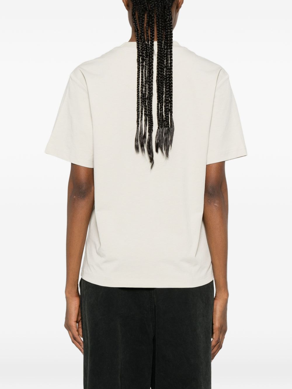 Adidas By Stella McCartney Logo t-shirt BEIGE