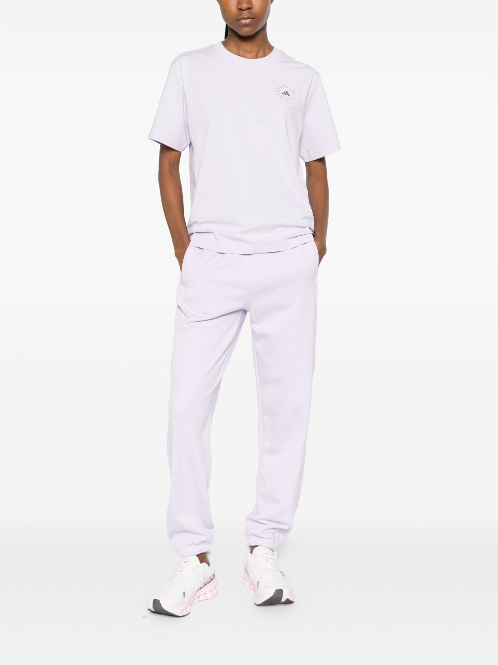 Adidas By Stella McCartney Logo t-shirt LILAC
