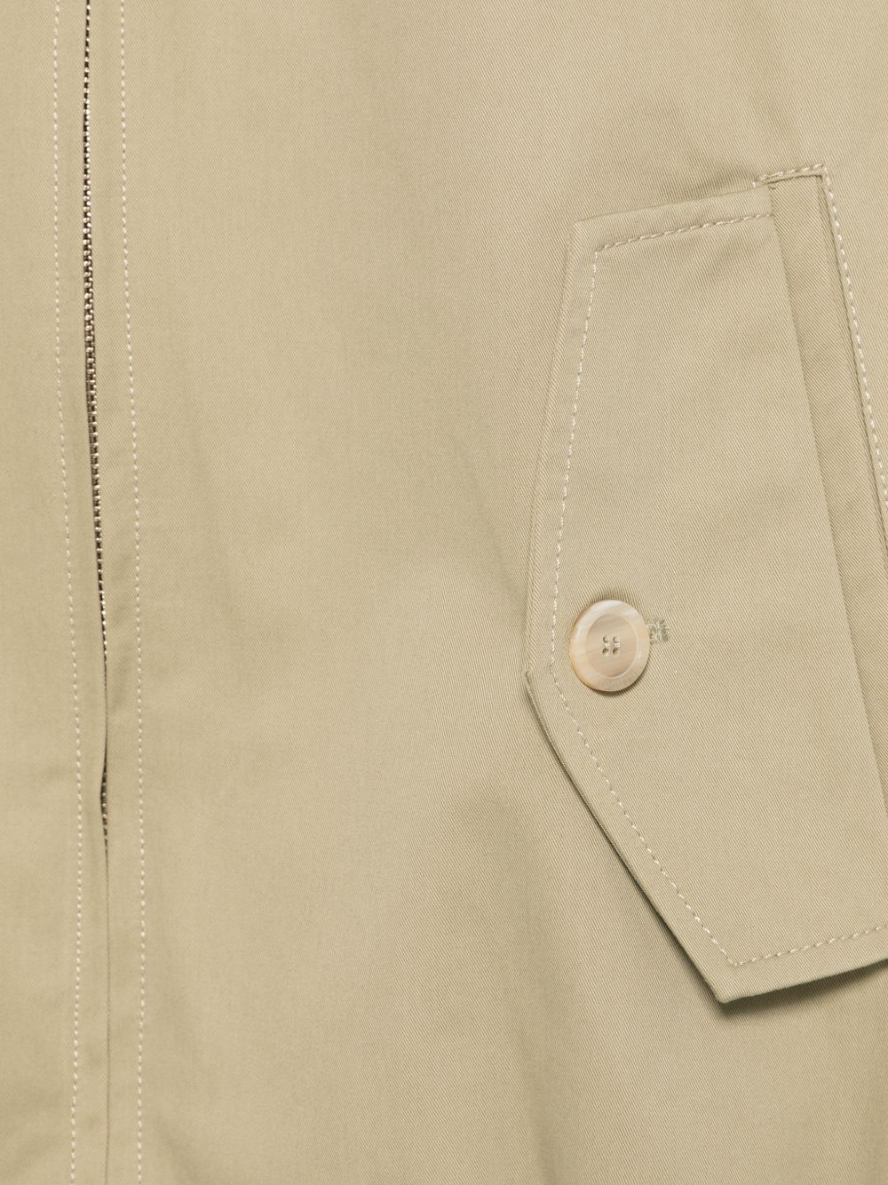 Semicouture Cotton Bomber Jacket Green