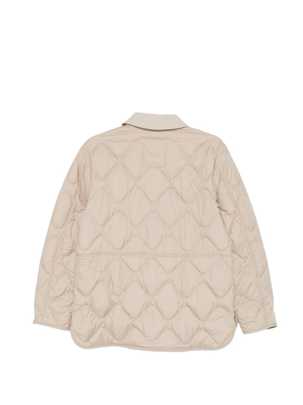 Woolrich Quilted Nylon Blouson Jacket Beige