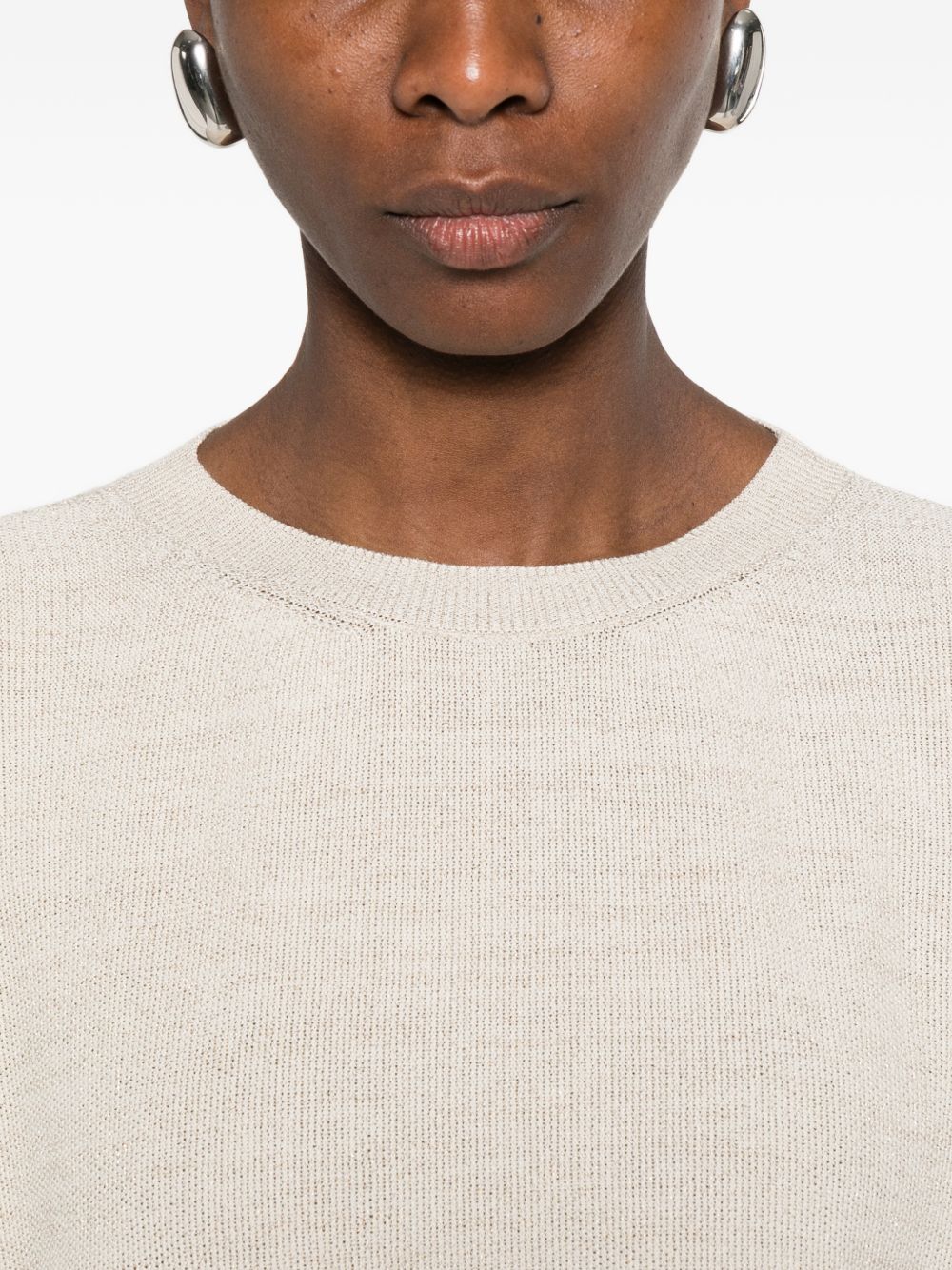 Fabiana Filippi Cotton blend t-shirt WHITE