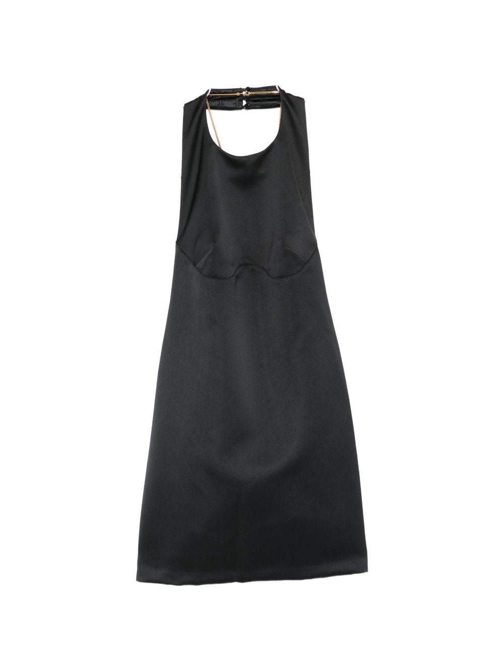 Elisabetta Franchi U-neck Mini dress BLACK