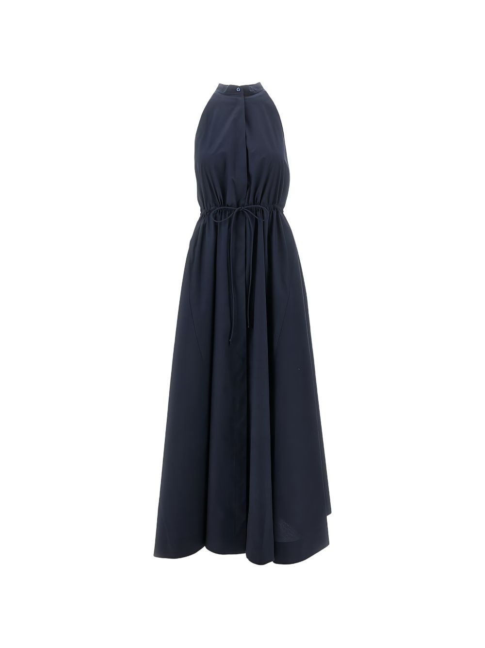 Emporio Armani Cotton chemisier dress NAVY