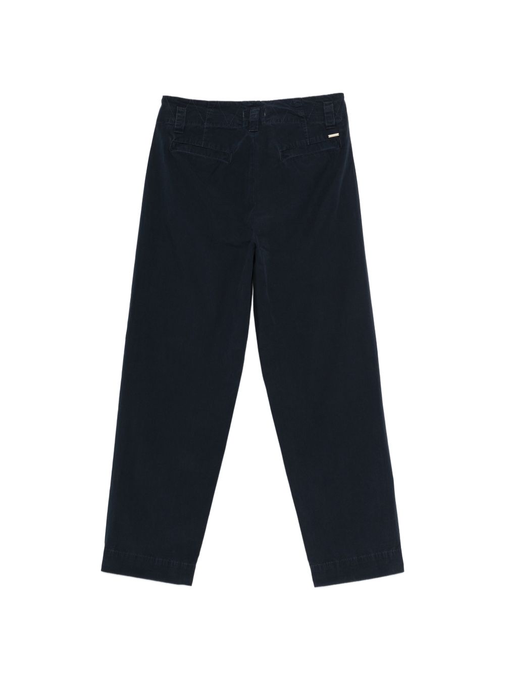 Woolrich Cotton carrot trousers NAVY