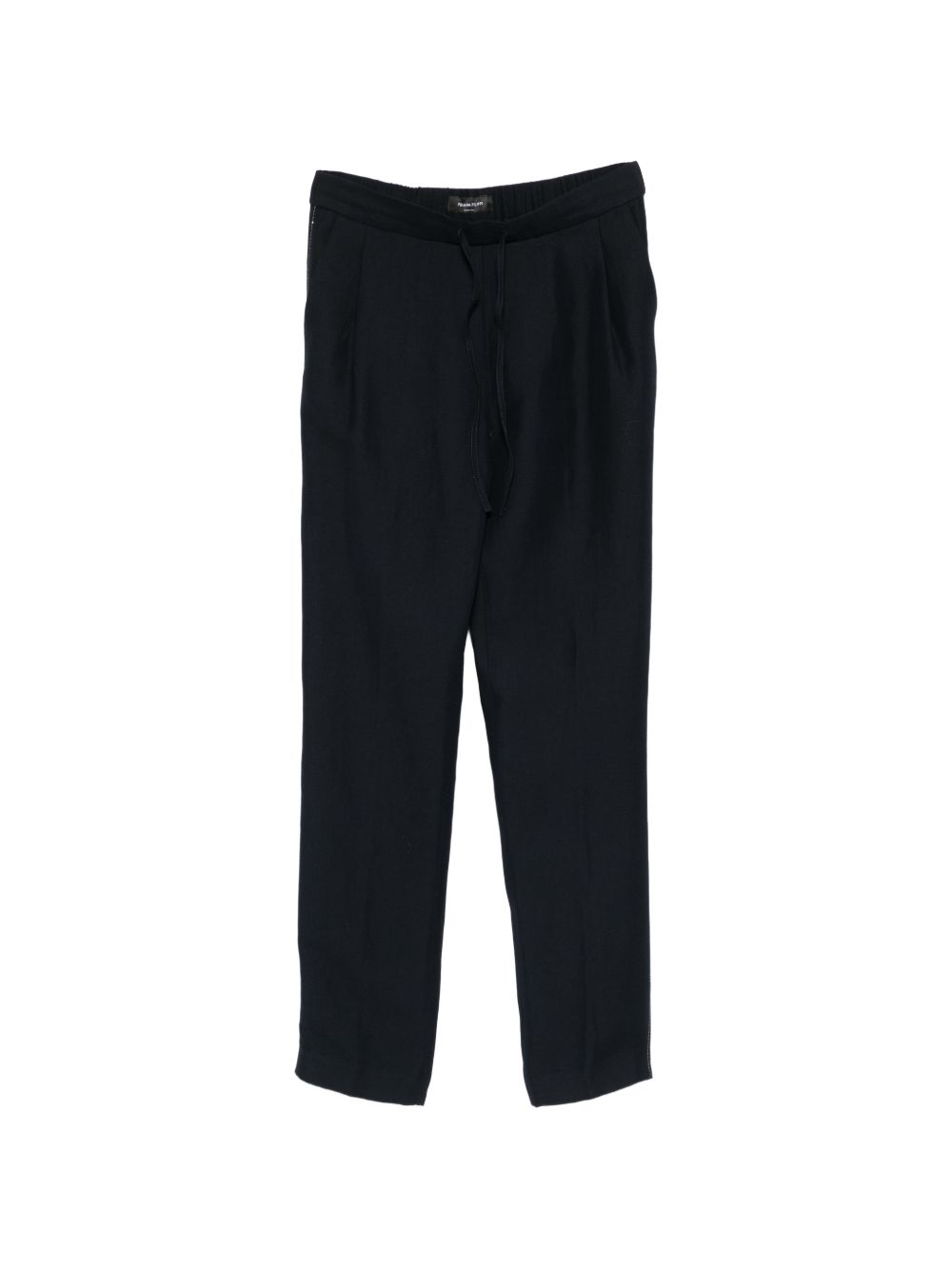 Fabiana Filippi Linen blend trousers NAVY
