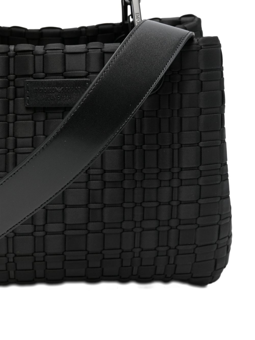 Emporio Armani MyEA small shopping bag BLACK