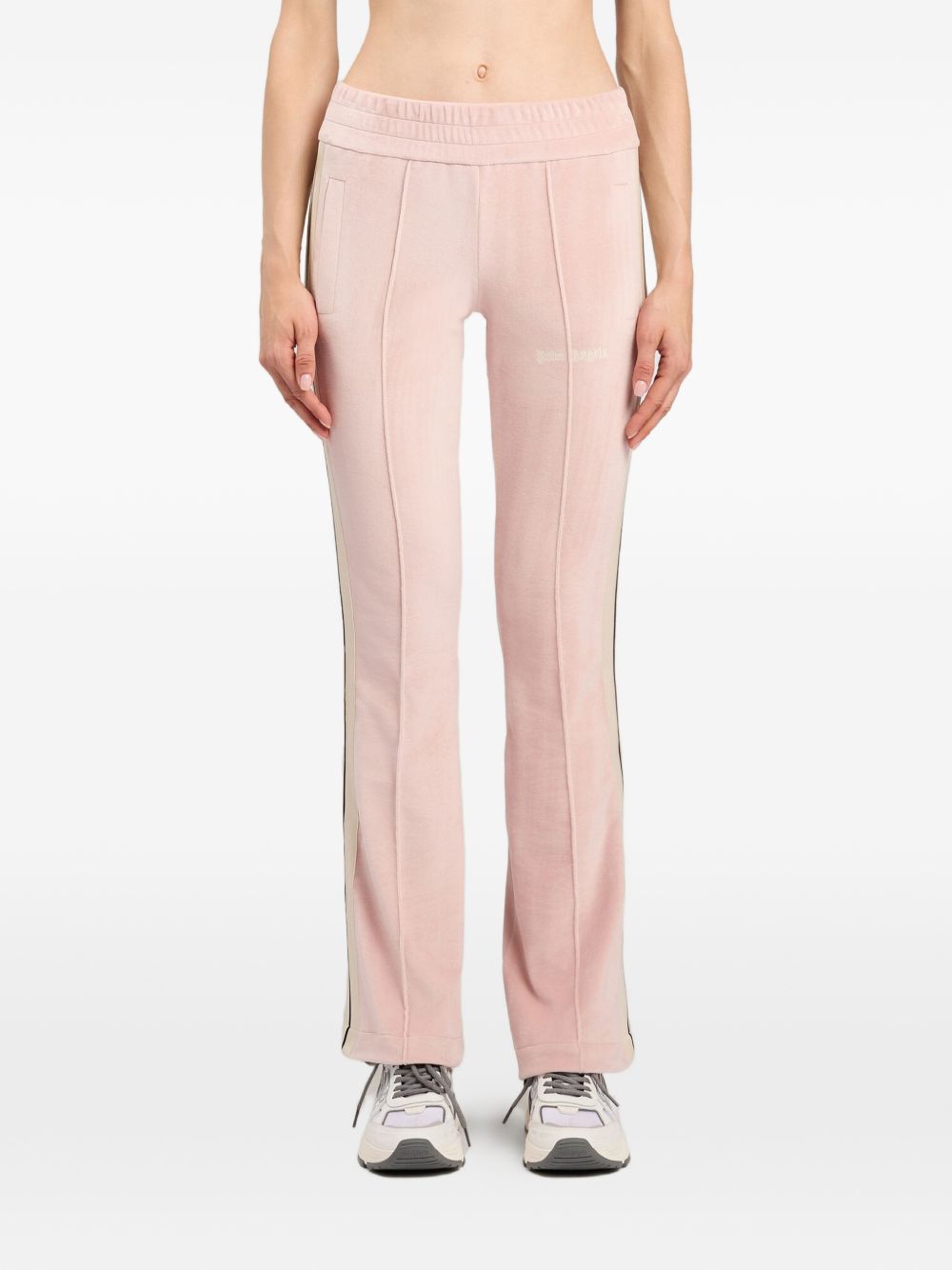 Palm Angels Chenille track pants PINK