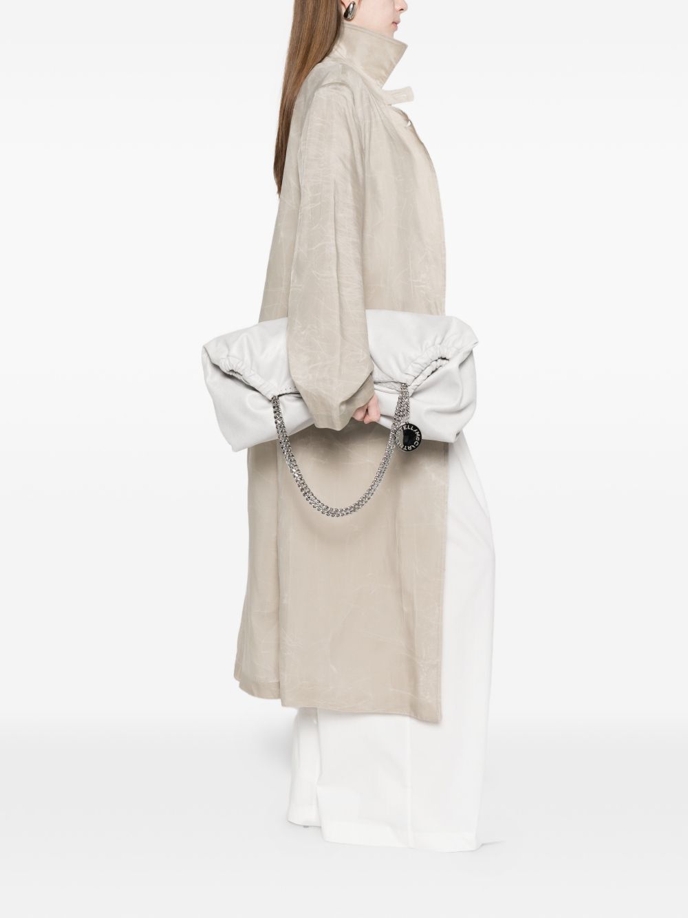 Stella McCartney Falabella Drawstring tote bag Gray