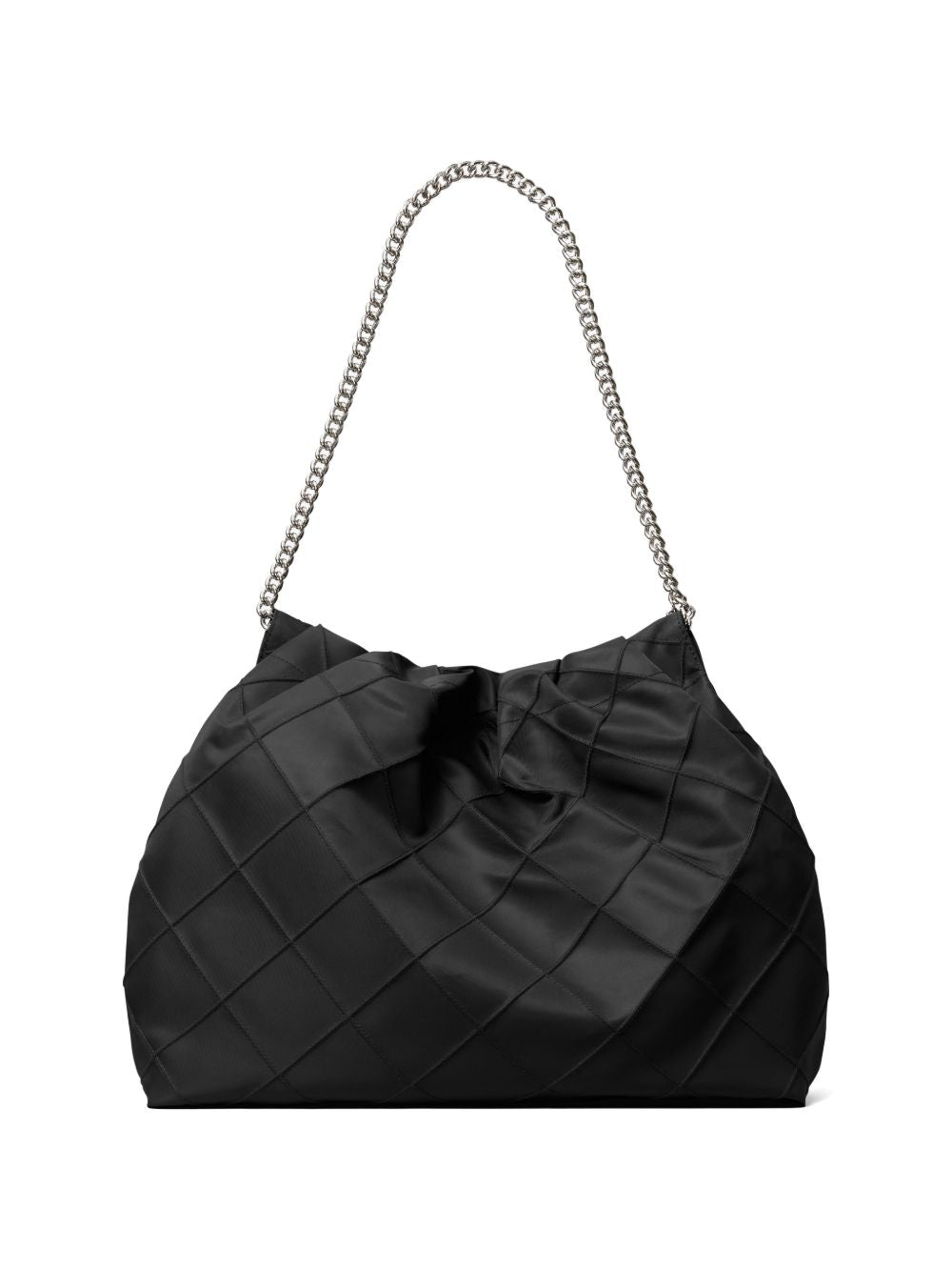 Tory Burch Fleming nylon hobo bag BLACK