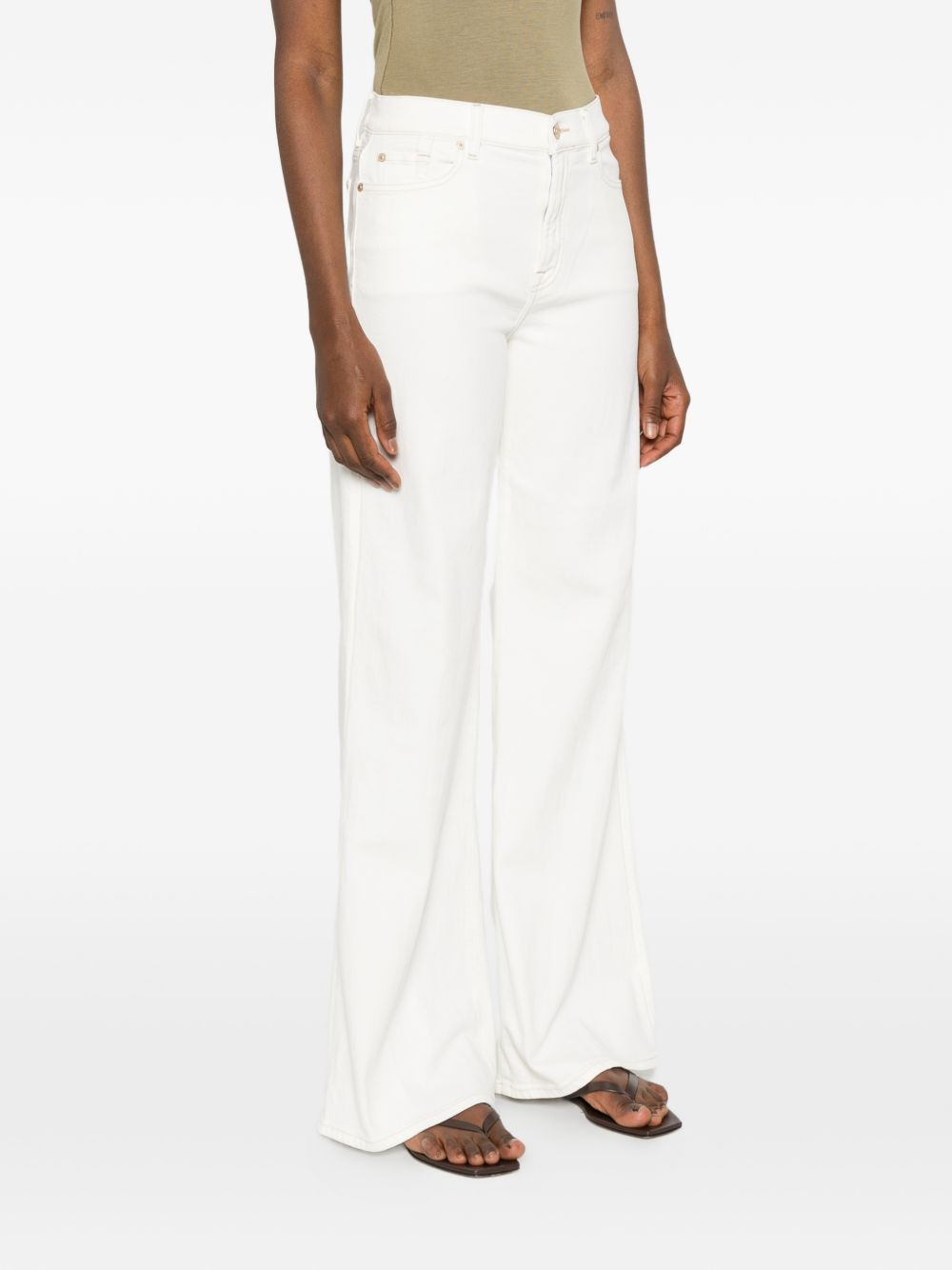 Seven Lotta denim jeans WHITE